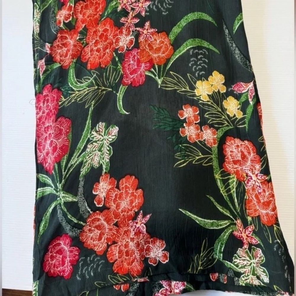 WALTER BAKER Wren Floral Wide Leg Pants NWT - Sz XL - Picture 6 of 7